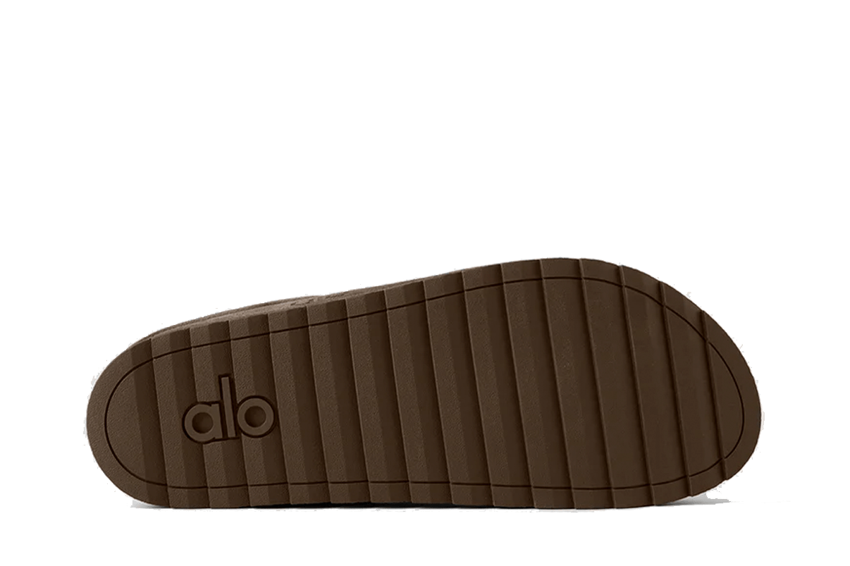 Slipper Alo Yoga Recovery Espresso Marrom