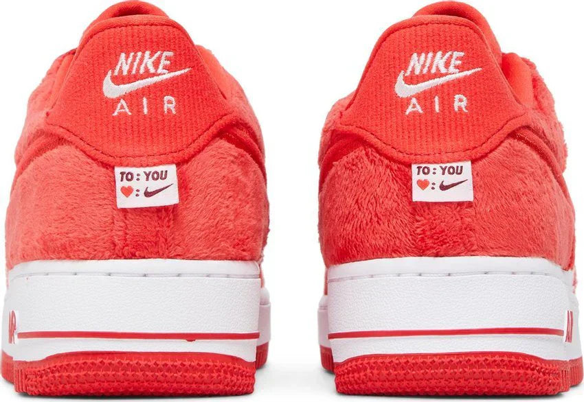 Nike Air Force 1 Low Fire Red White Vermelho