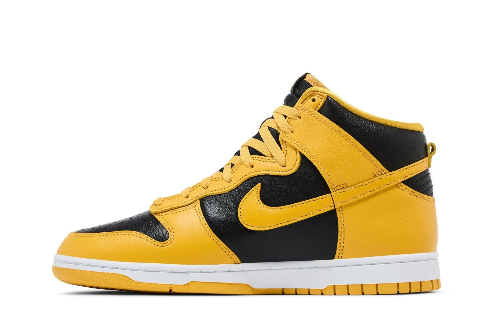 Nike Dunk High x Wu Tang Clan Black and Pollen Amarelo
