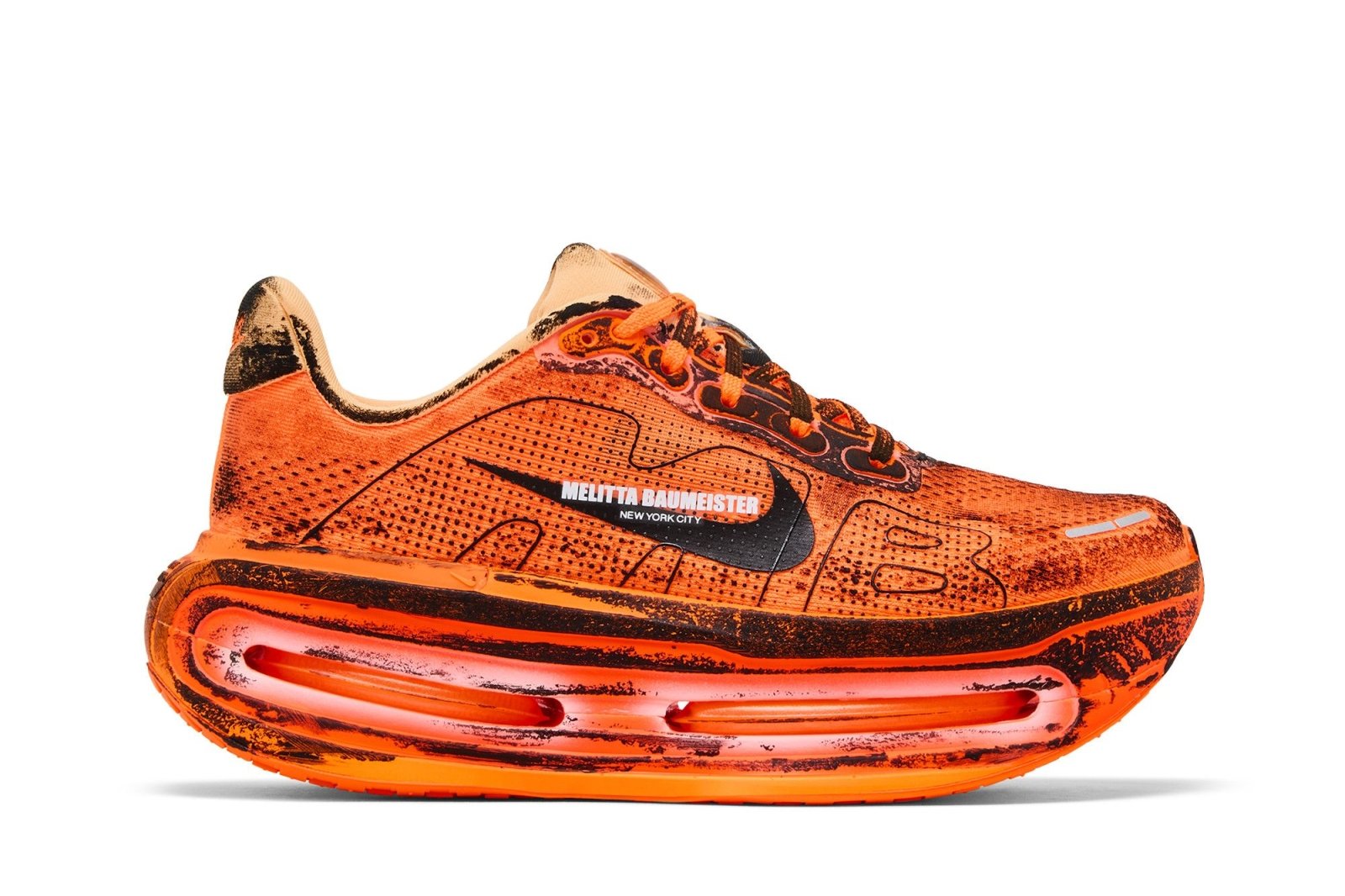Tênis Nike Vomero Premium x Melitta Baumeister Total Orange Laranja