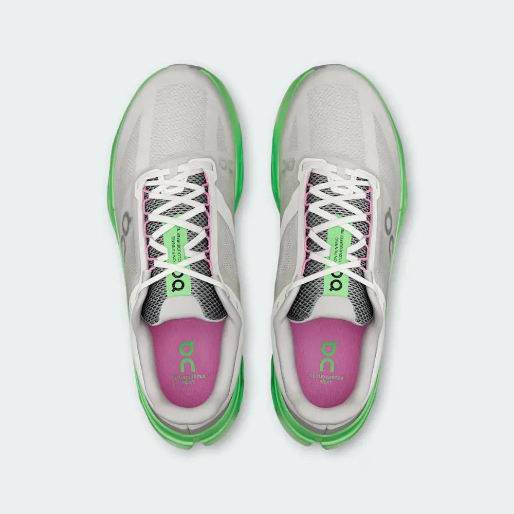 Tênis On Running Cloudsurfer Next Wolf Honeydew Verde Green