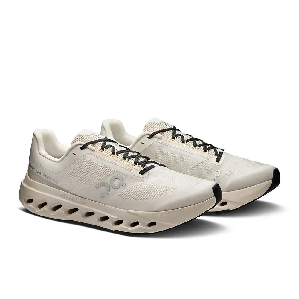 Tênis On Running Cloudsurfer Next Ivory Prata Silver