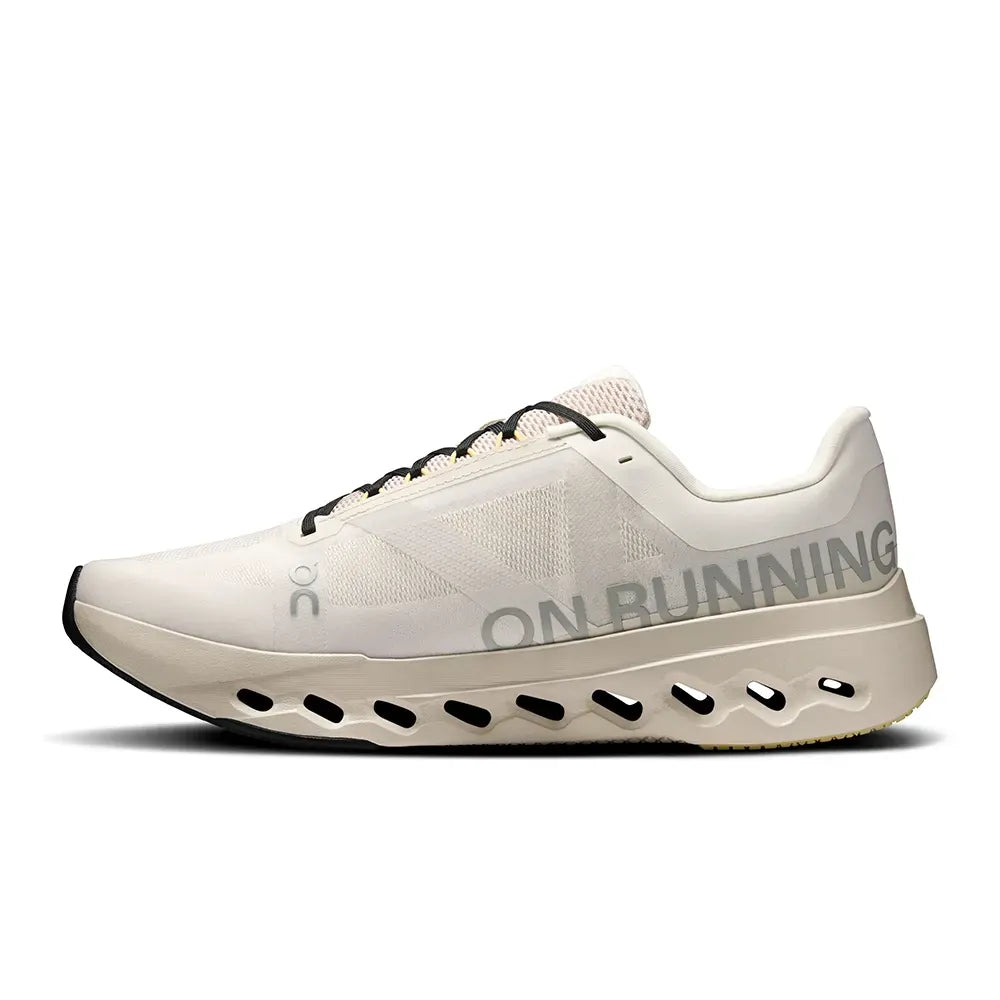 Tênis On Running Cloudsurfer Next Ivory Prata Silver