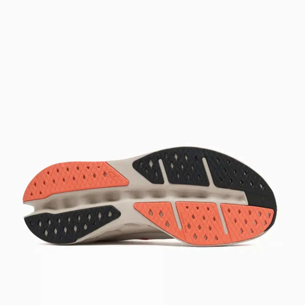 Tênis On Running Cloudsurfer Max 1 Ivory Laranja Salmão Salmon