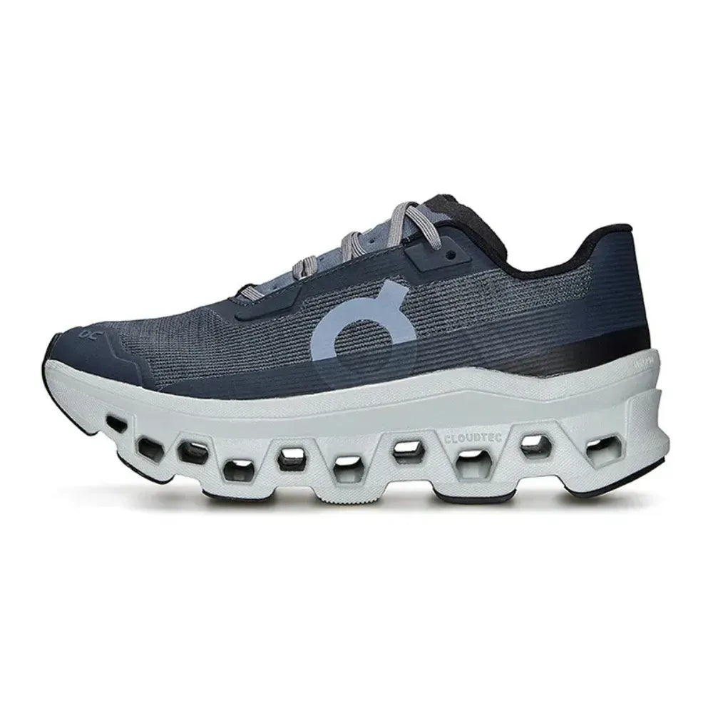 Tênis On Running Cloudmonster Void 1 Azul Marinho Blue