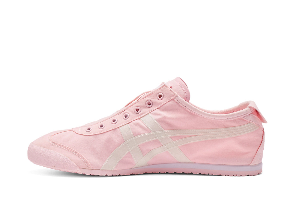 Tênis Onitsuka Tiger Mexico 66 Slip-On Pink Cream Rosa