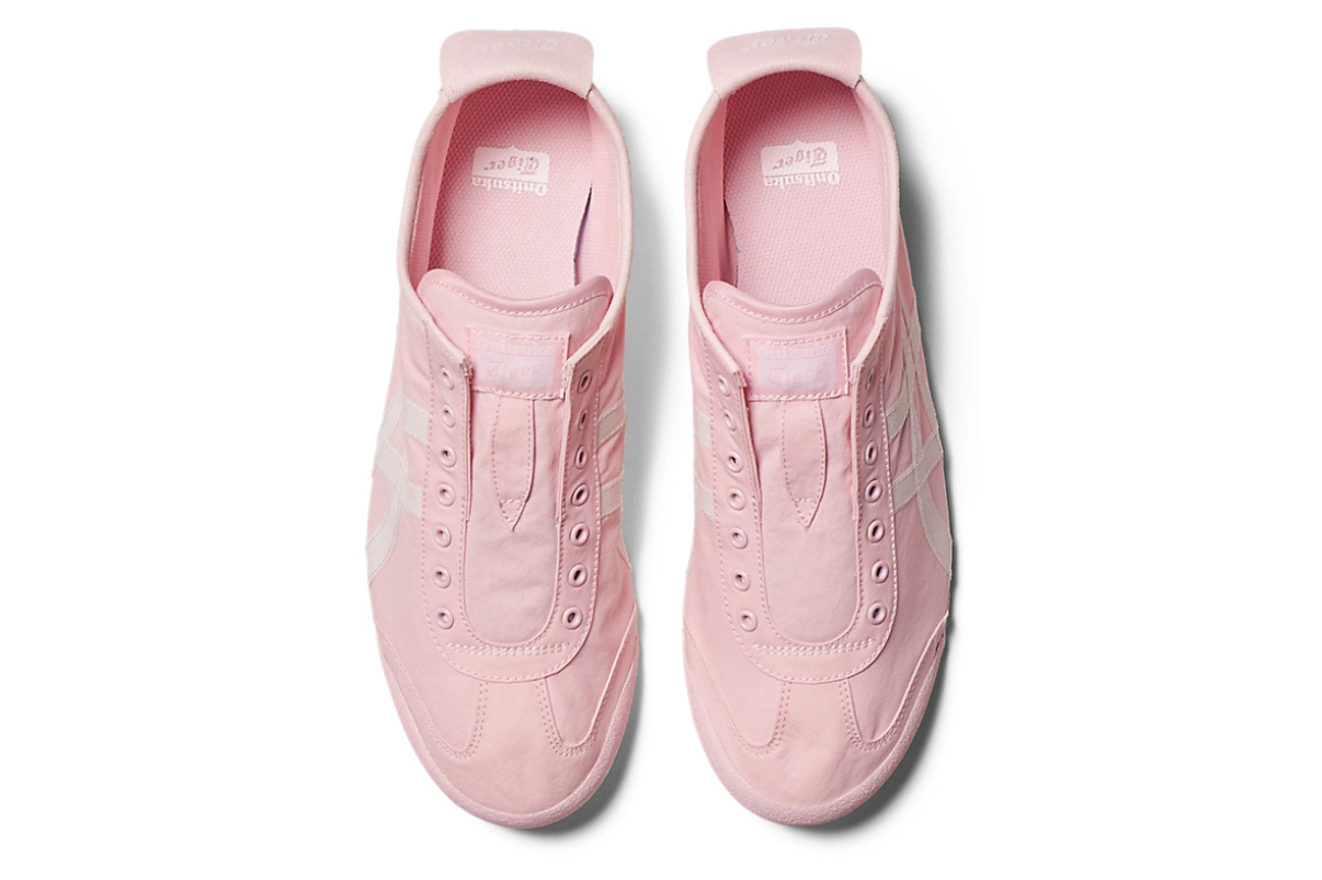 Tênis Onitsuka Tiger Mexico 66 Slip-On Pink Cream Rosa