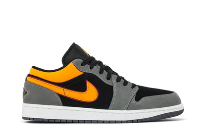 Tênis Nike Air Jordan 1 Low SE Vivid Orange Cinza