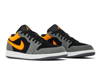 Tênis Nike Air Jordan 1 Low SE Vivid Orange Cinza
