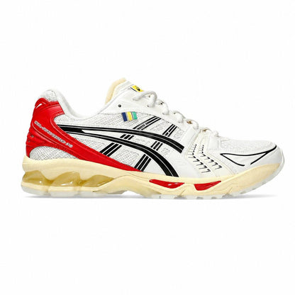 Tênis Asics Gel-Kayano 14 x Senna White Red Branco