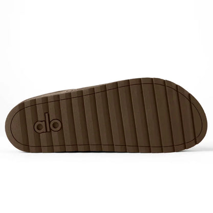 Chinelo Alo Yoga Recovery Marrom - foto 6