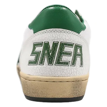 Tênis Golden Goose Ball Star com Estrela de Couro Verde