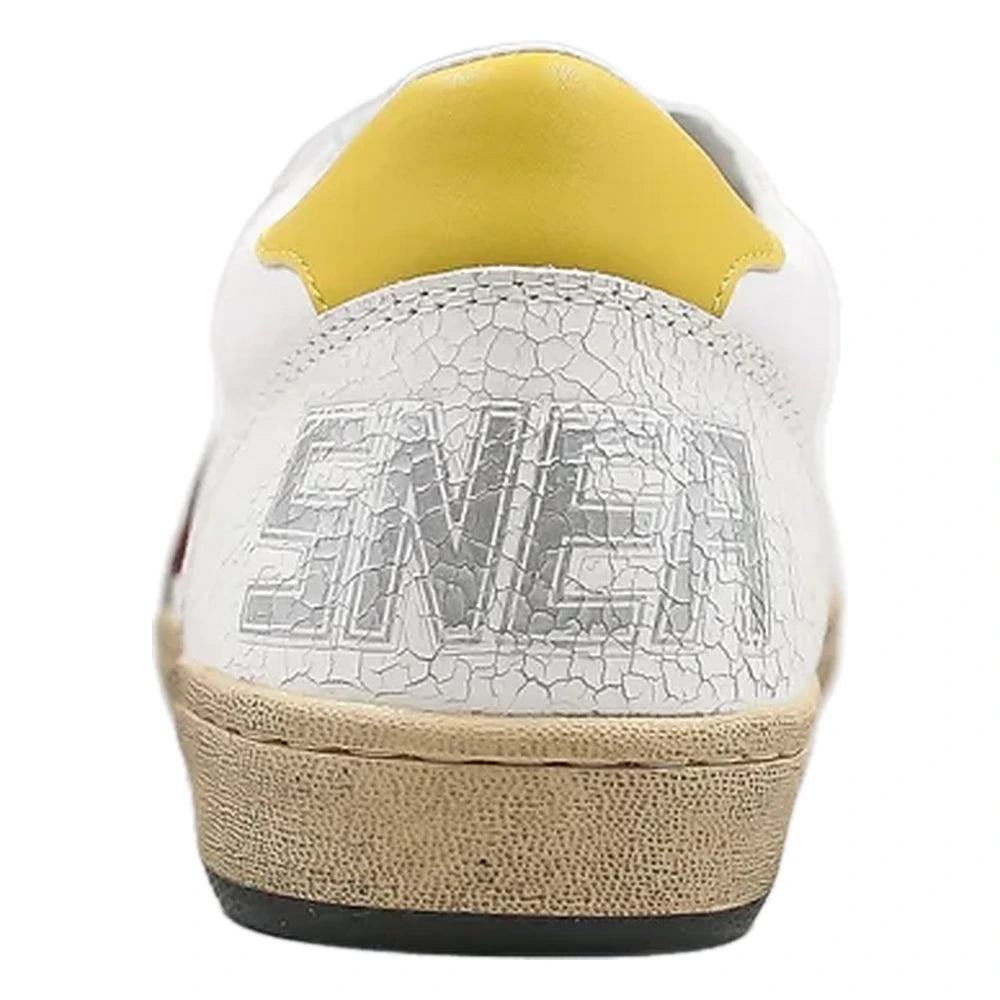 Tênis Golden Goose Ball Star White Yellow Vermelho