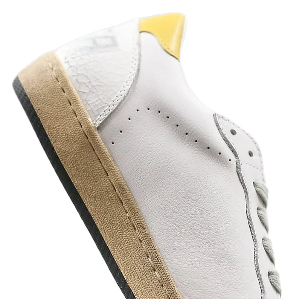 Tênis Golden Goose Ball Star White Yellow Vermelho