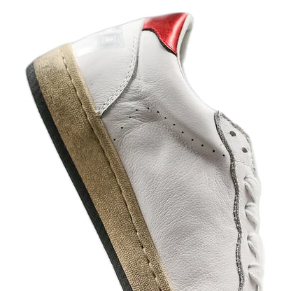 Tênis Golden Goose Ball Star Vermelho White Glitter