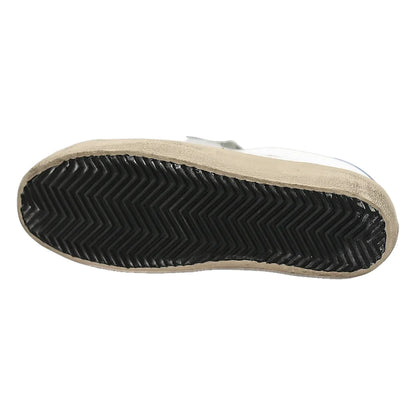 Tênis Golden Goose Super-Star White Brilho Gold Dourado
