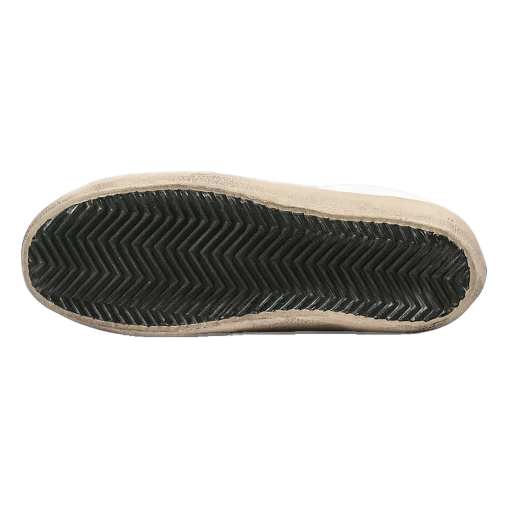 Tênis Golden Goose Super-Star White Gold Dourado