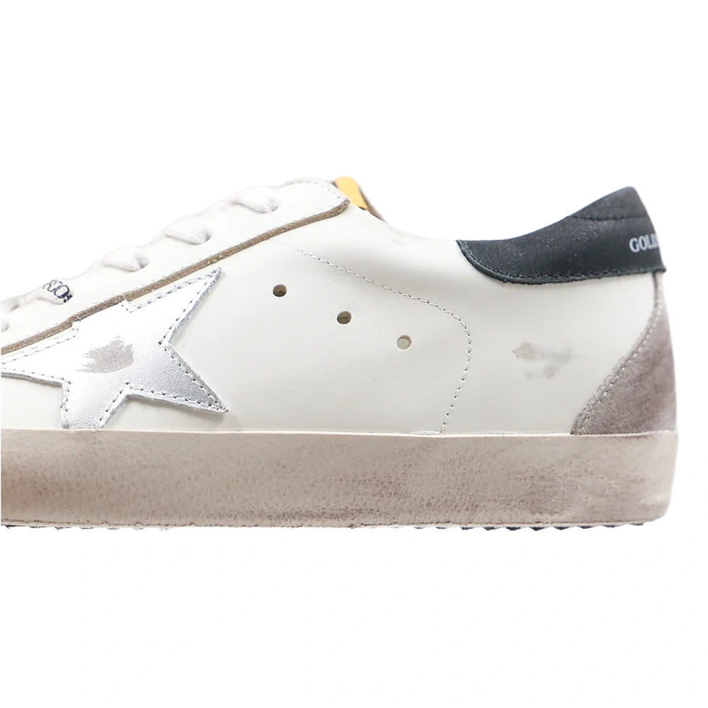 Tênis Golden Goose Super-Star White Silver Branco