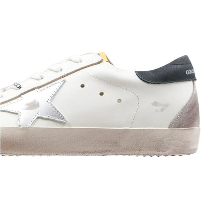 Tênis Golden Goose Super-Star White Silver Branco