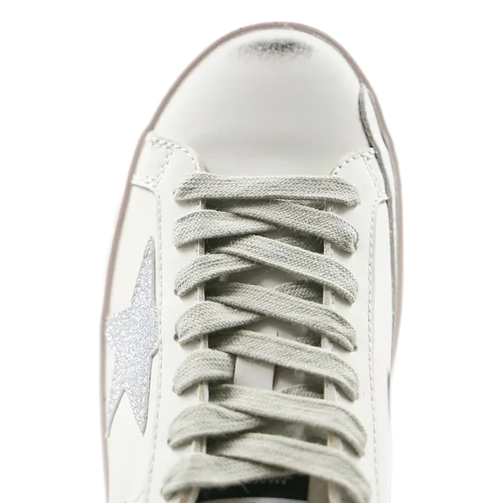 Tênis Golden Goose Super-Star Silver Cinza