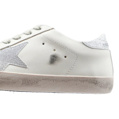 Tênis Golden Goose Super-Star Silver Cinza