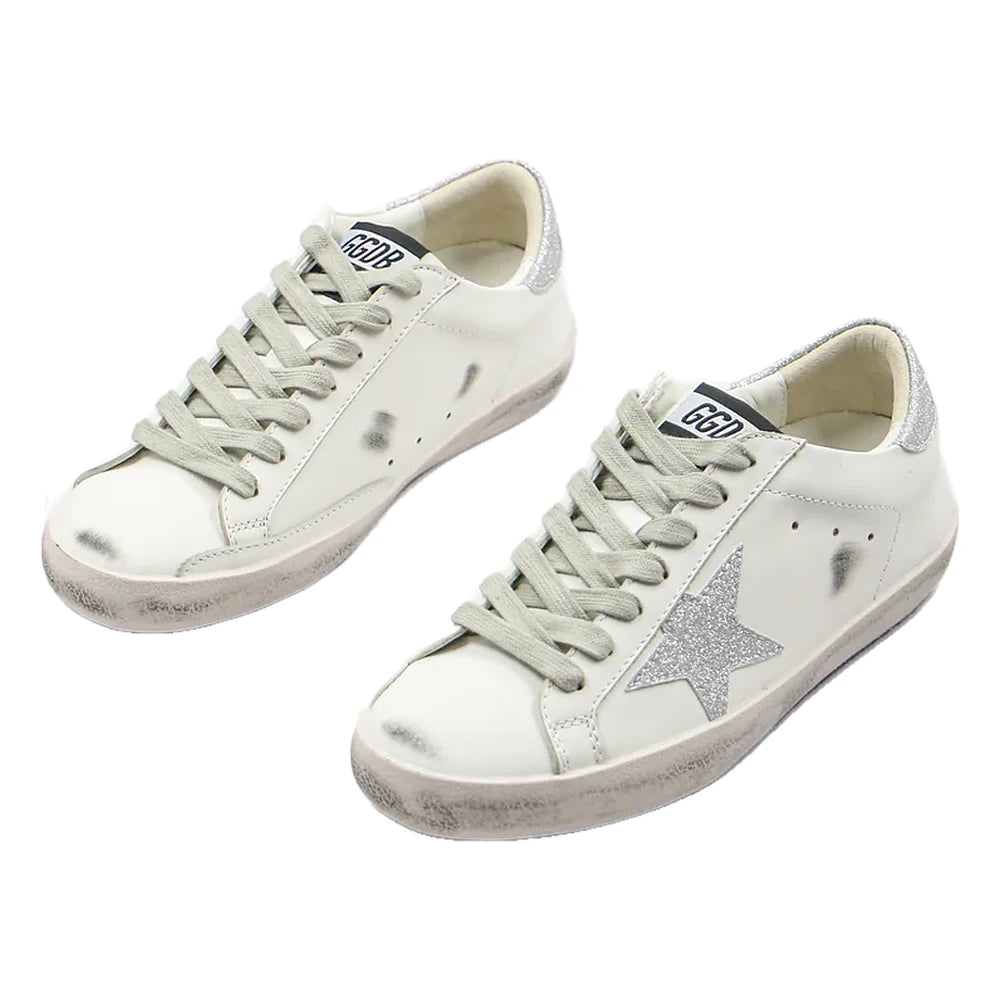 Tênis Golden Goose Super-Star Silver Cinza