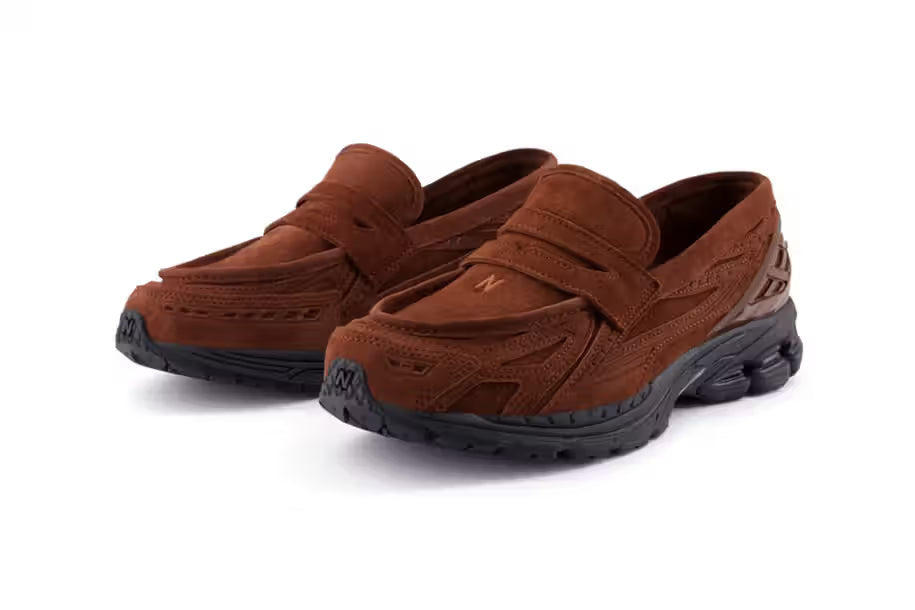 Tênis New Balance 1906L Rich Oak Suede Camurça Slip-on Marrom