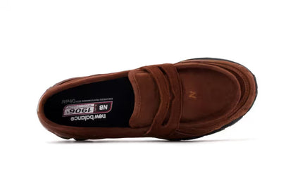 Tênis New Balance 1906L Rich Oak Suede Camurça Slip-on Marrom