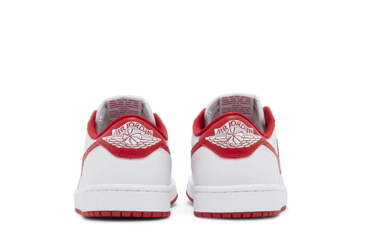 Tênis Nike Air Jordan 1 Retro Low OG University Red Branco