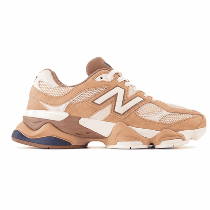 Tênis New Balance 9060 Earth Shadow Flat Taupe Marrom