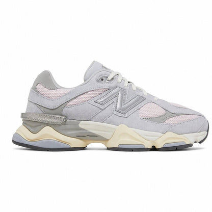 Tênis New Balance 9060 Pink Granite Silver Metallic Silver Cinza
