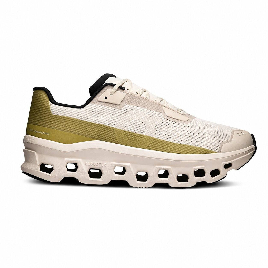 Tênis On Running Cloudmonster Void Silver Lense Bege Beige