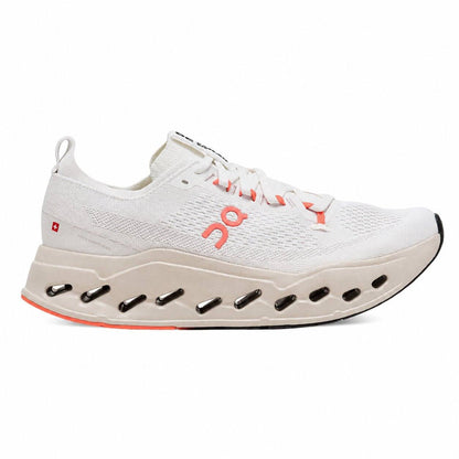 Tênis On Running Cloudsurfer Max 1 Ivory Laranja Salmão Salmon