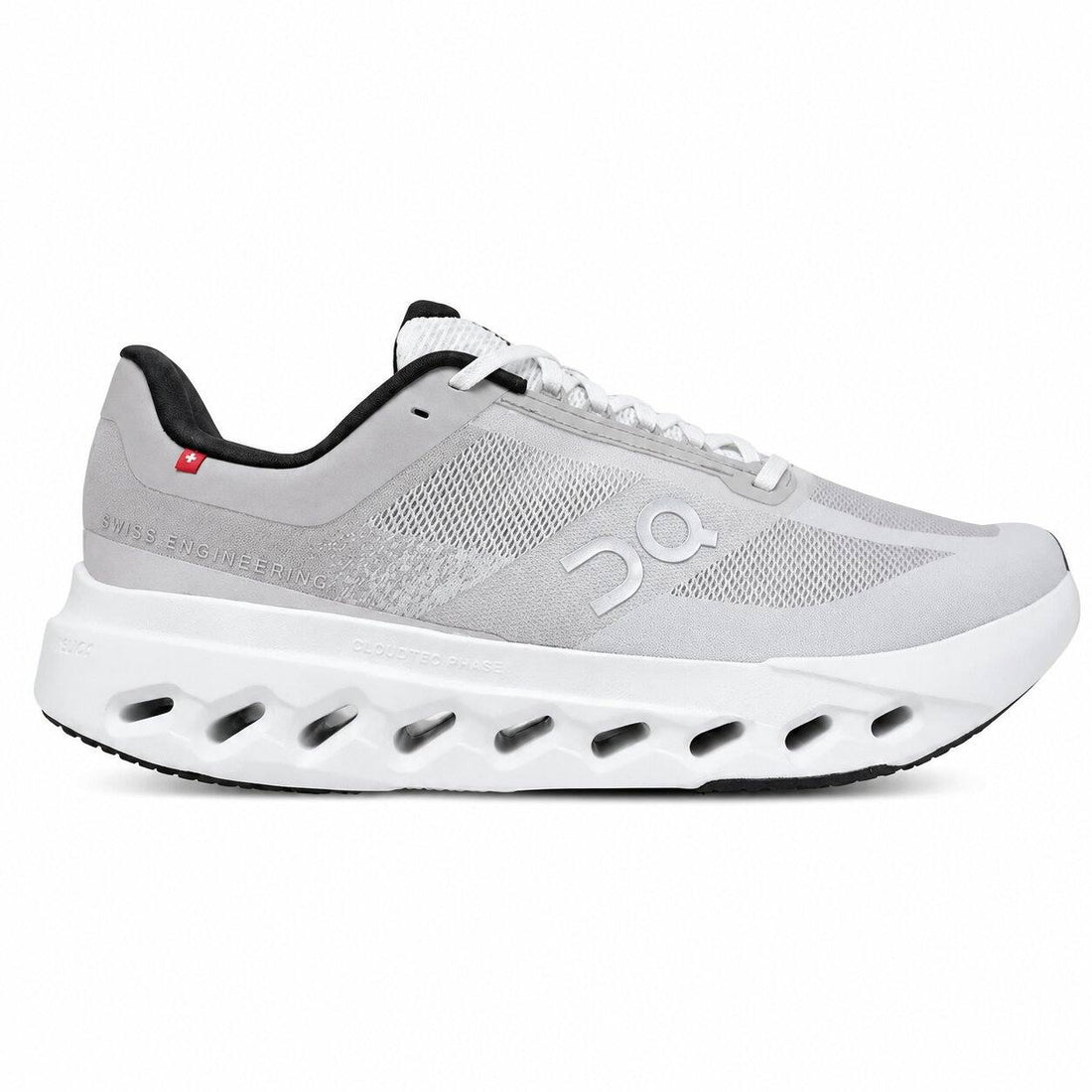 Tênis On Running Cloudsurfer Next 1 Fog Ivory Cinza Claro Gray