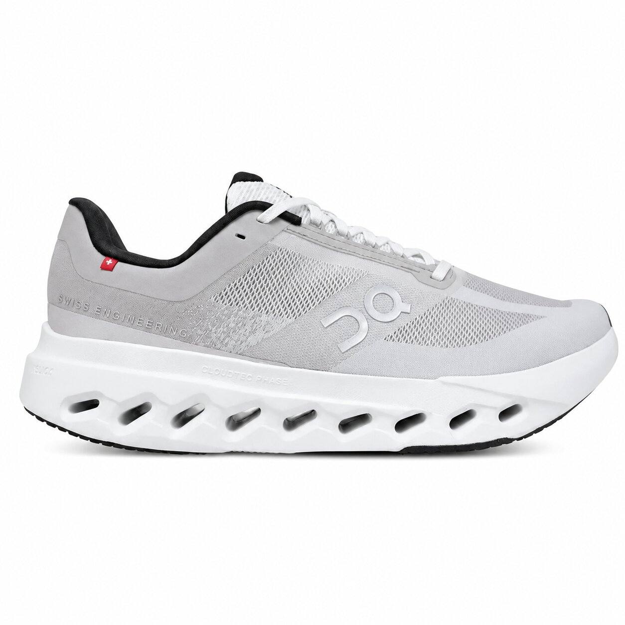 Tênis On Running Cloudsurfer Next 1 Fog Ivory Cinza Claro Gray