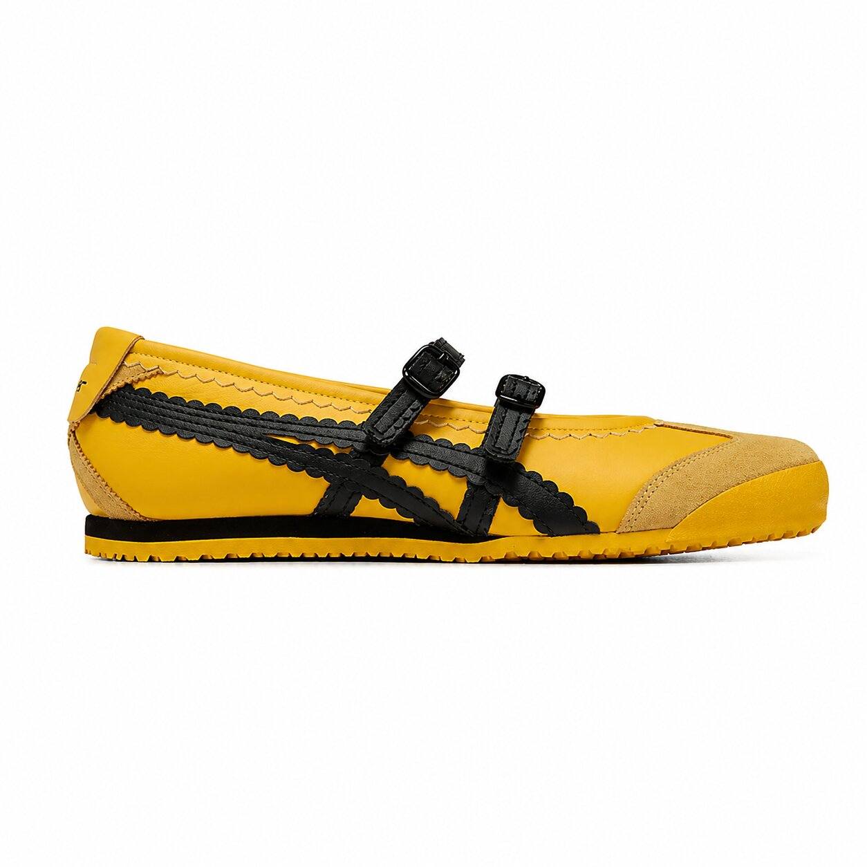 Tênis Onitsuka Tiger Mexico 66 TGRS Yellow/Black Amarelo