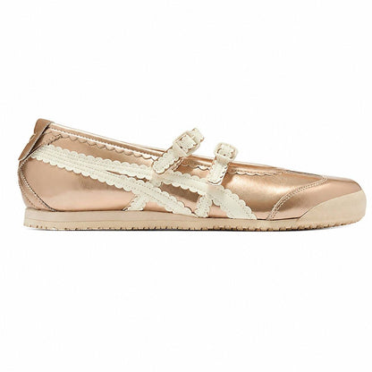 Tênis Onitsuka Tiger Mexico 66 TGRS Champagne/Cream Dourado