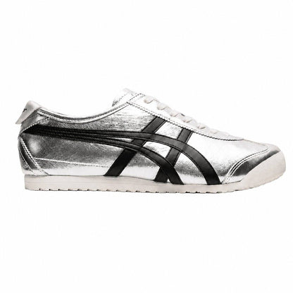Tênis Onitsuka Tiger Mexico 66 Pure Silver Black Cinza