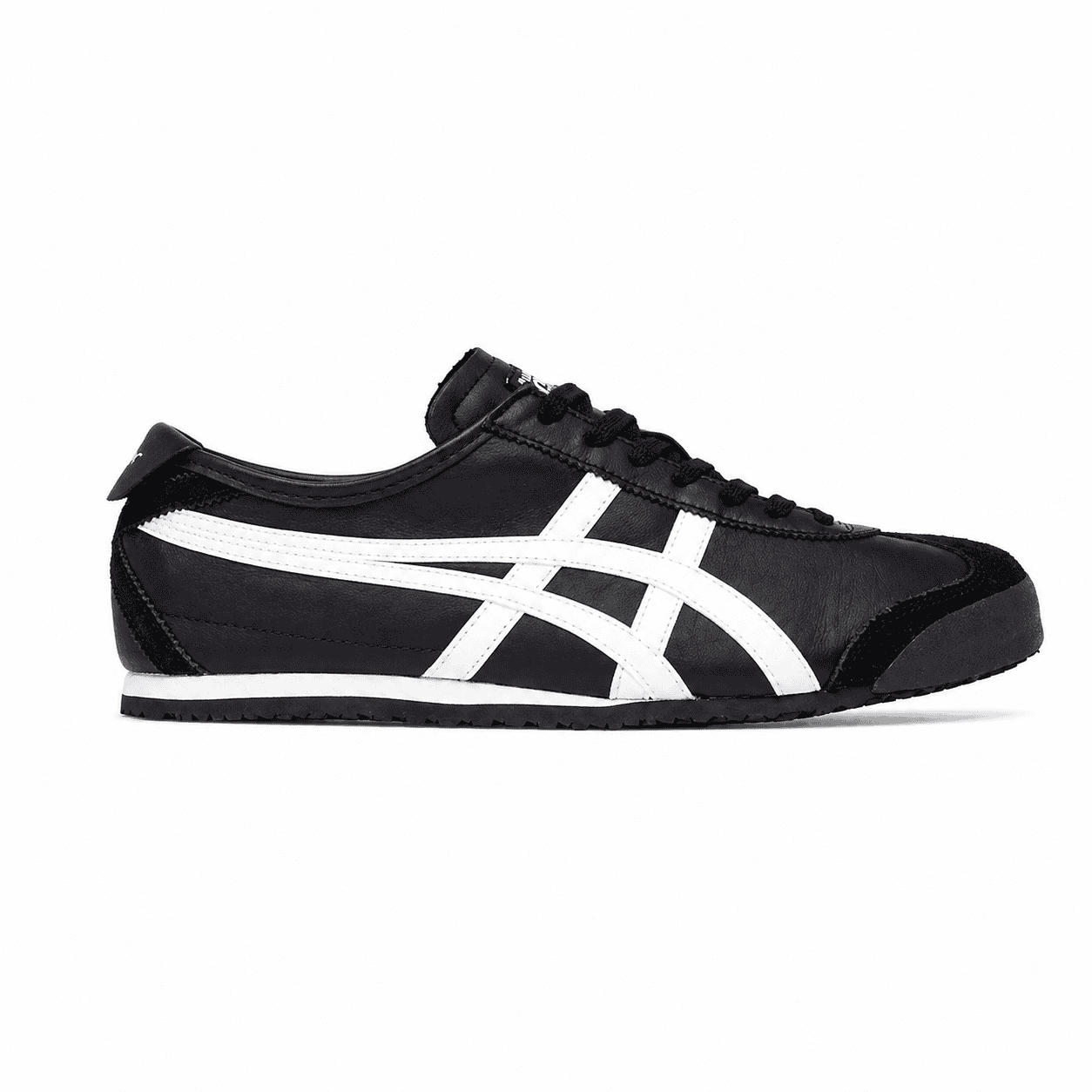 Tênis Onitsuka Tiger Mexico 66 Black and White Preto