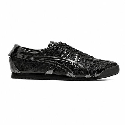 Tênis Onitsuka Tiger Mexico 66 Glitter Pack Black Gunmetal Preto