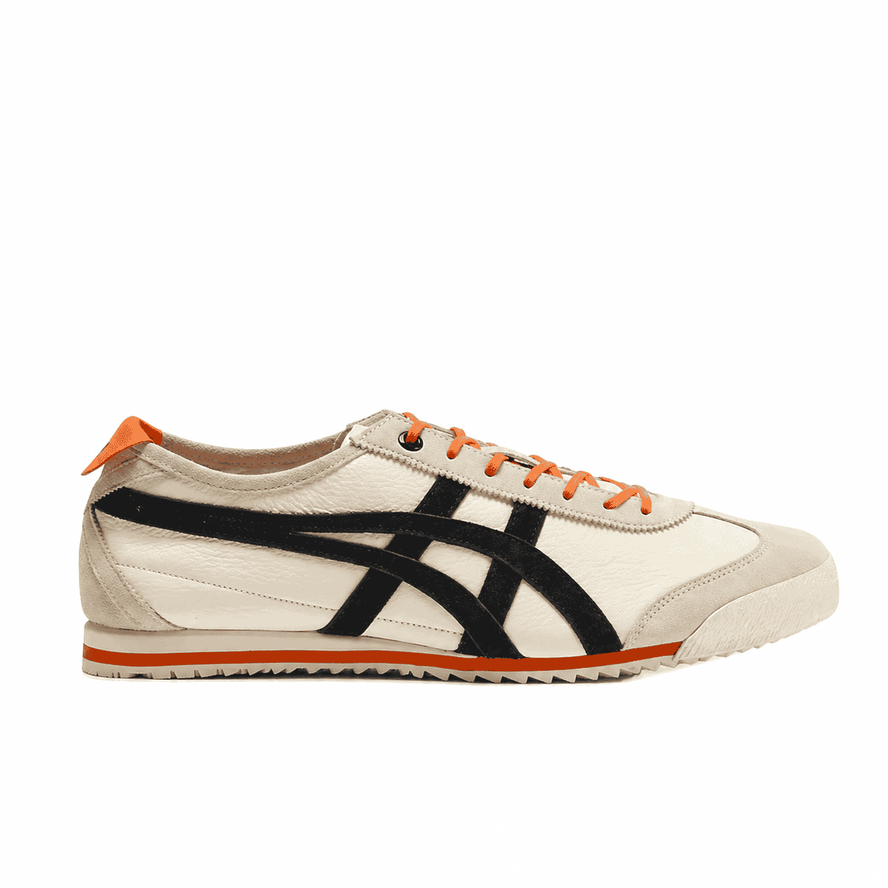 Tênis Onitsuka Tiger Mexico 66 SD Cream Black Orange Bege