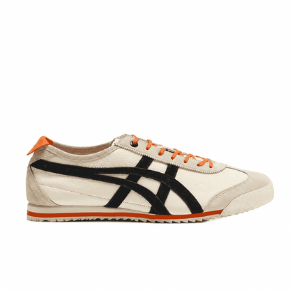 Tênis Onitsuka Tiger Mexico 66 SD Cream Black Orange Bege