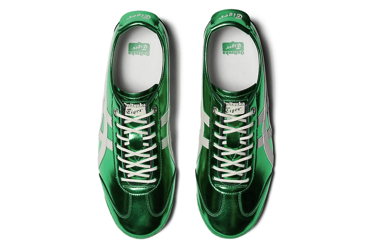 Onitsuka Tiger Mexico 66 SD Metallic Series Jade Cream Verde