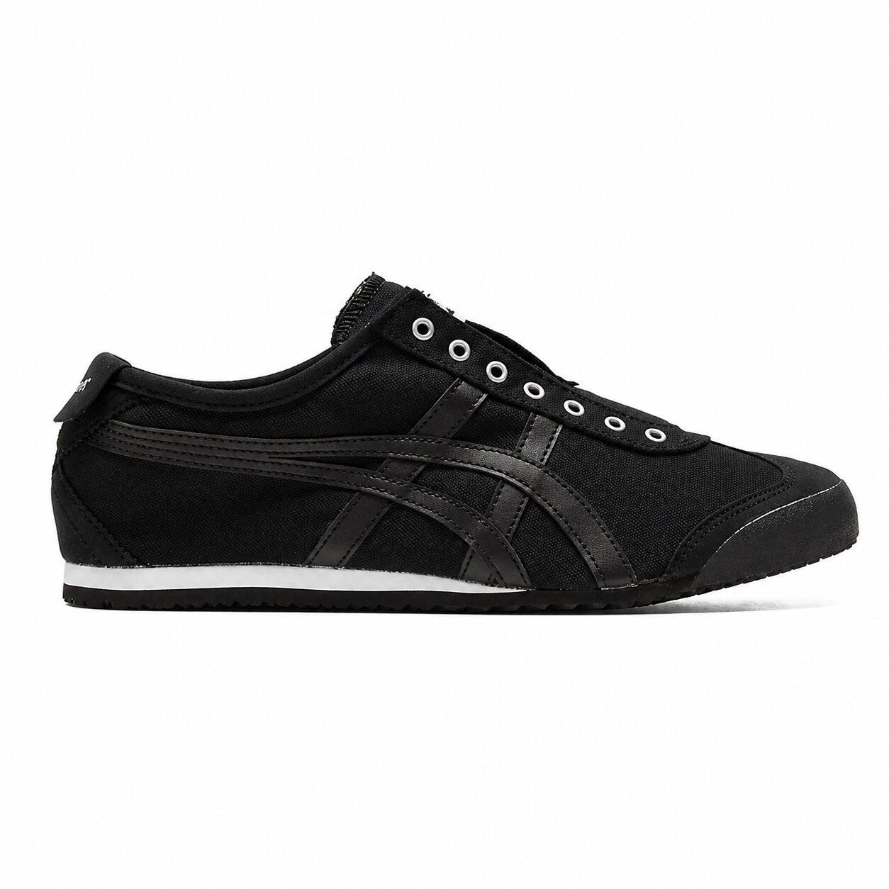 Tênis Onitsuka Tiger Mexico 66 Slip-On Black Preto