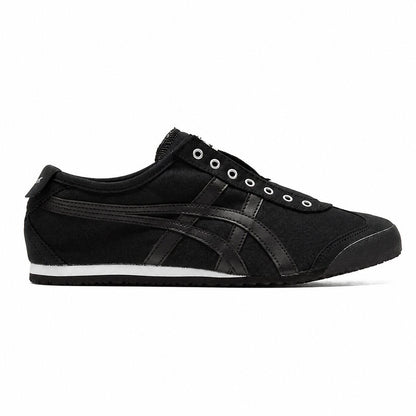 Tênis Onitsuka Tiger Mexico 66 Slip-On Black Preto