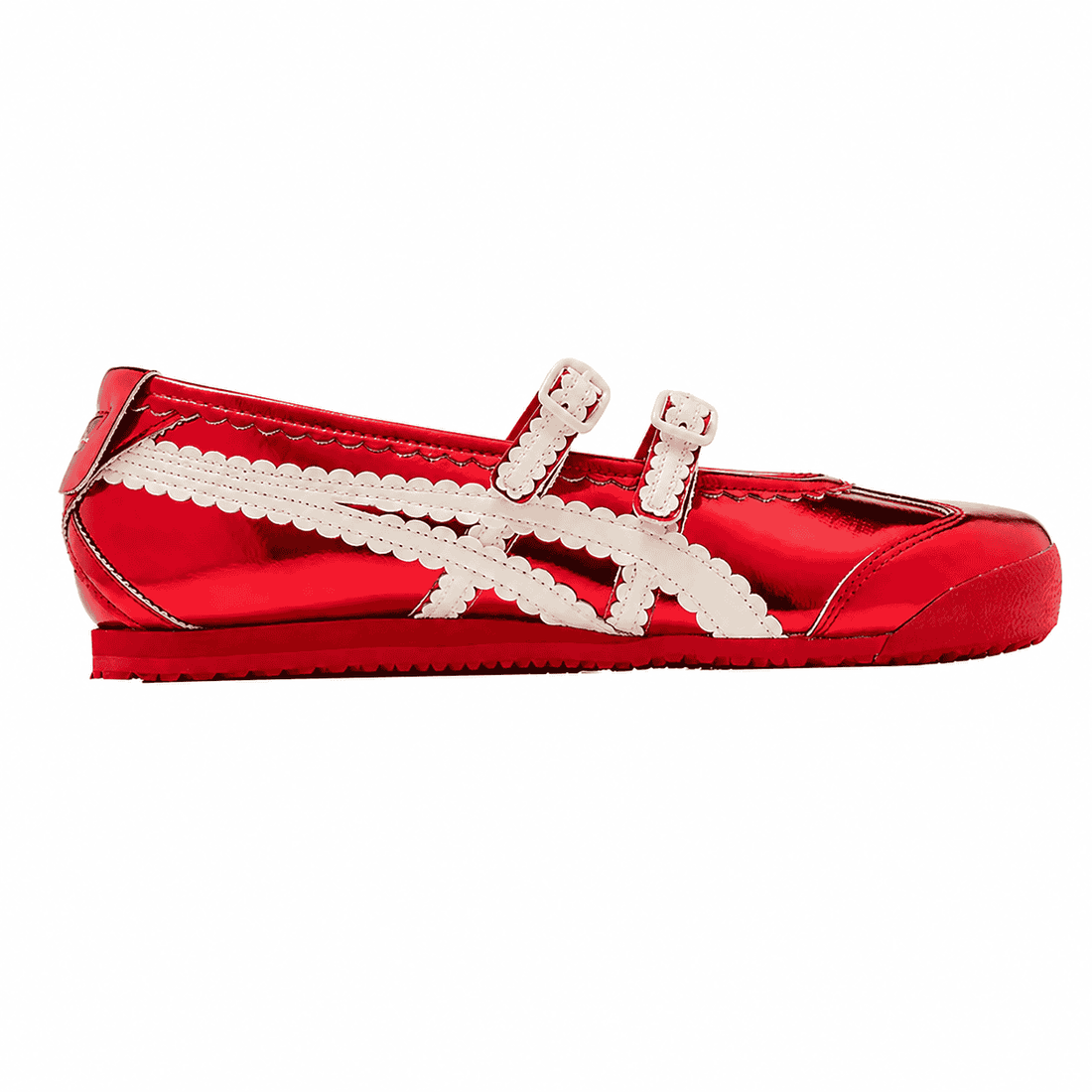 Tênis Onitsuka Tiger Mexico 66 TGRS Classic Red/Cream Vermelho
