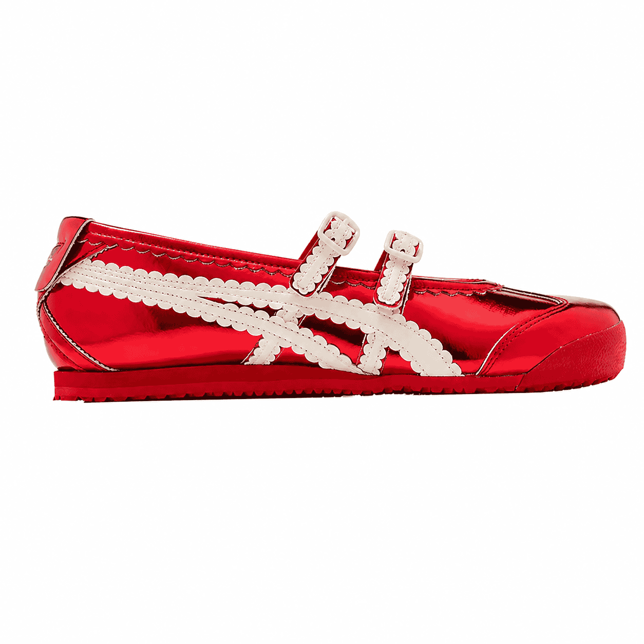 Tênis Onitsuka Tiger Mexico 66 TGRS Classic Red/Cream Vermelho