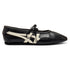 Sapatilha Onitsuka Tiger Gymnarina Black Cream Preto