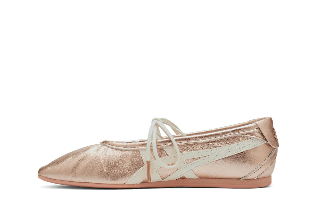 Sapatilha Onitsuka Tiger Gymnarina Rose Gold Cream Bege - foto 4