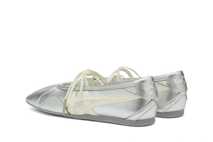 Sapatilha Onitsuka Tiger Gymnarina Silver Cream Prateado - foto 3